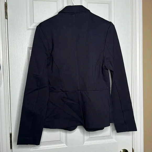Quince Navy Women's Blazer - Picture 2 of 6